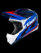 CASQUE INTEGRAL KENNY DOWNHILL BLEU/ROUGE