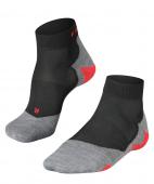 CHAUSSETTES FALKE RU5 RACE SHORT RUNNING NOIR/GRIS