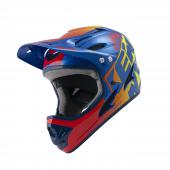 CASQUE DH GRAPHIC KENNY BLEU/ROUGE