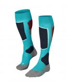 CHAUSSETTES FALKE SK4 W TURQUOISE