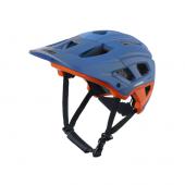 CASQUE KENNY SCRAMBLER JUNIOR BLEU/ORANGE