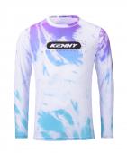 MAILLOT KENNY ELITE SPLASH BLANC