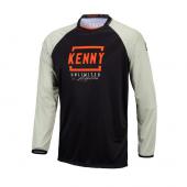 MAILLOT KENNY DEFIANT NOIR/ORANGE