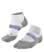 CHAUSSETTES FALKE RU4 ENDURANCE Women BLANC/VIOLET