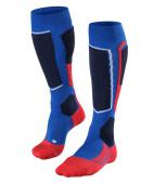 CHAUSSETTES FALKE SK2 BLEU/ROUGE