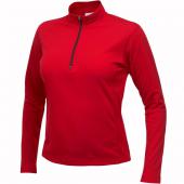 PULLOVER CRAFT SHIFT 1/2 ZIP WOMEN ROUGE