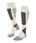 CHAUSSETTES FALKE SK4 W BLANC/VERT