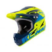 CASQUE KENNY DOWNHILL BLEU/JAUNE