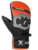 MOUFLES REUSCH WC WARRIOR PRIME R-TEX JUNIOR NOIR/ROUGE