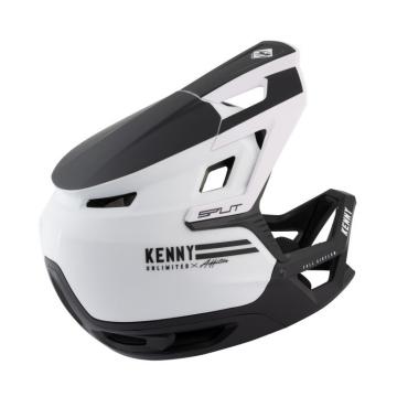 CASQUE KENNY SPLIT ENDURO BLANC/NOIR