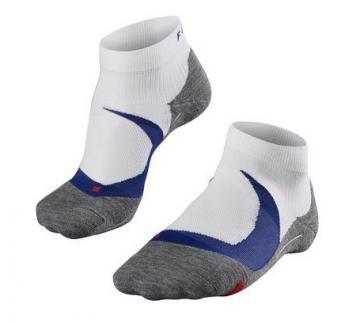 CHAUSSETTES FALKE RU4 CU SHORT BLANC/BLEU