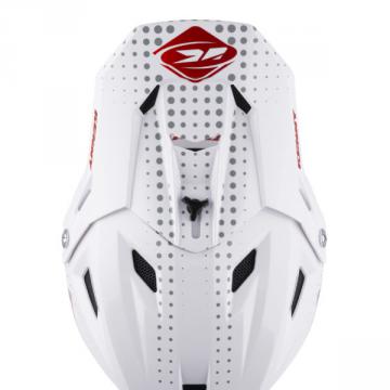 CASQUE KENNY DECADE GRAPHIC LUNIS BLANC