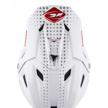 CASQUE KENNY DECADE GRAPHIC LUNIS BLANC