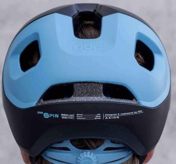 CASQUE VTT POC AXION SPIN NOIR/BLEU