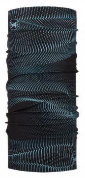 TOUR DE COU BUFF ORIGINAL 20 GLOW WAVES BLACK