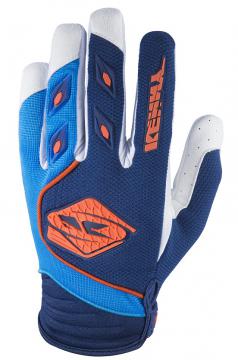GANTS DE VELO KENNY TRACK BLEU/ORANGE