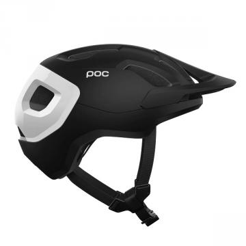 CASQUE POC AXION RACE MIPS NOIR/BLANC