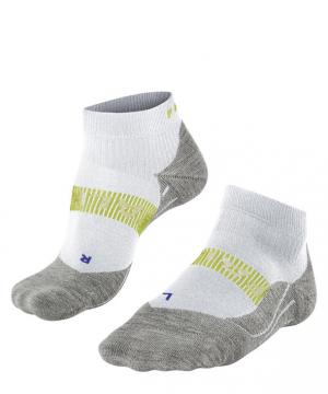 CHAUSSETTES FALKE RU4 ENDURANCE BLANC/JAUNE