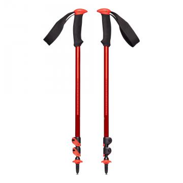 BATONS BLACK DIAMOND TRAIL SPORT TREK ROUGE