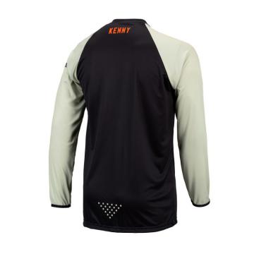 MAILLOT KENNY DEFIANT NOIR/ORANGE