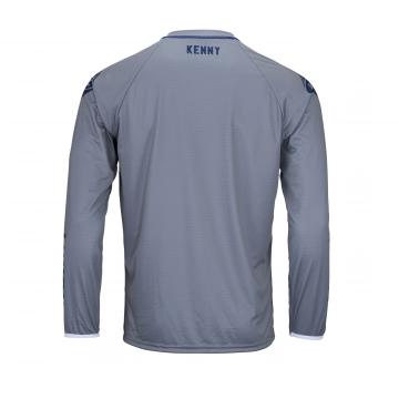 MAILLOT KENNY ELITE JUNIOR GRIS/BLEU