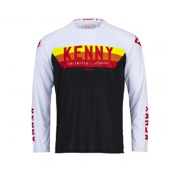 MAILLOT KENNY ELITE JUNIOR NOIR/ROUGE