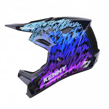 CASQUE KENNY DECADE GRAPHIC LUNIS NOIR