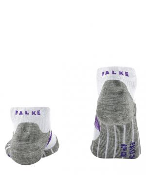 CHAUSSETTES FALKE RU4 ENDURANCE Women BLANC/VIOLET