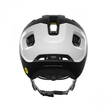 CASQUE POC AXION RACE MIPS NOIR/BLANC