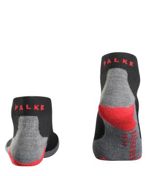 CHAUSSETTES FALKE RU5 RACE SHORT RUNNING NOIR/GRIS